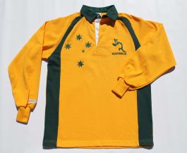 Australien Rugby Känguruhs Sailing offizielles Herren LS Classic Rugby Shirt-NEU 